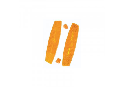 Комплект катафотов отражателей Longus на колесо, 2 шт. Комплект катафотов отражателей Longus на колесо, 2 шт.